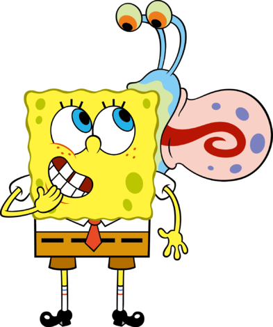 Spongebob And Patrick Clipart - Soo Be Erkek Çocuk Sweatshirt Beyaz 7yas Beden, Sweatshirt (393x470)