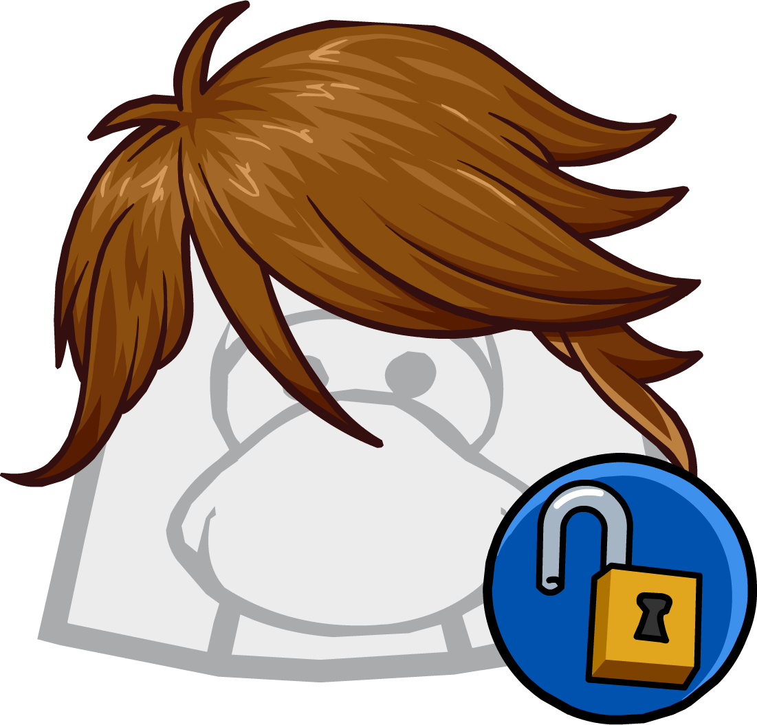The Wind Swept - Club Penguin Hair Items (1101x1055)