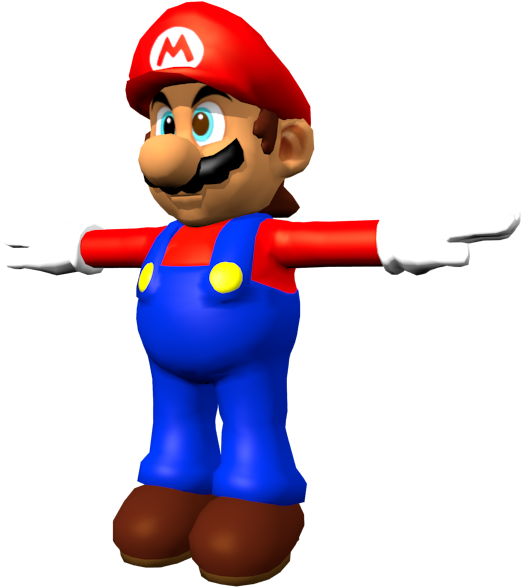 Download Zip Archive - Nintendo 64 Era Mario (750x650)