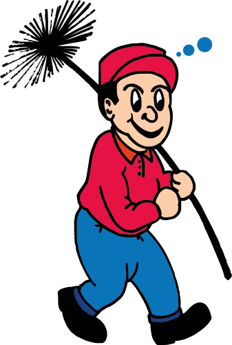 Illustration Of A Chimney Sweep - Chimney Sweep (337x500)