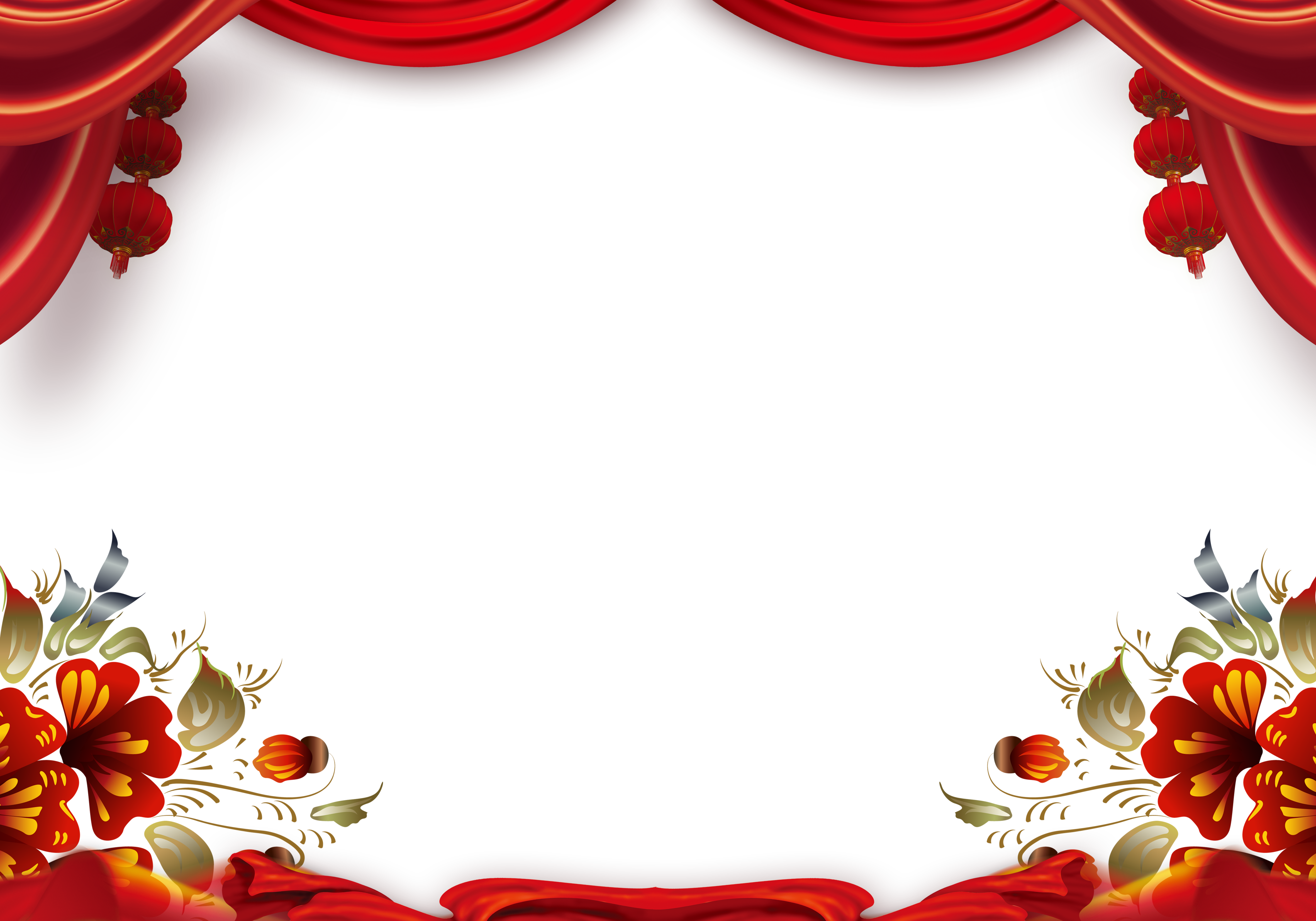 New Year's Eve Chinese New Year New Year's Day - Chinese New Year Background Png (4724x3307)