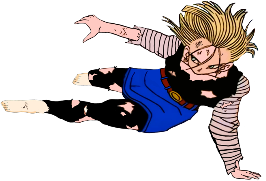 /sweep Vegeta/ By Basilougamiii - Android 18 (1191x670)