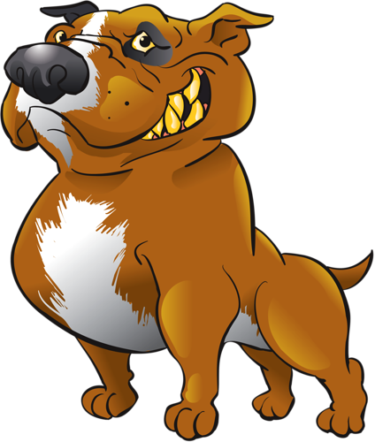 Newfoundland Dog Clipart - Cartoon Dog Stray (424x500)