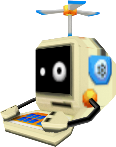 Download Zip Archive - Chibi Robo Telly (750x650)