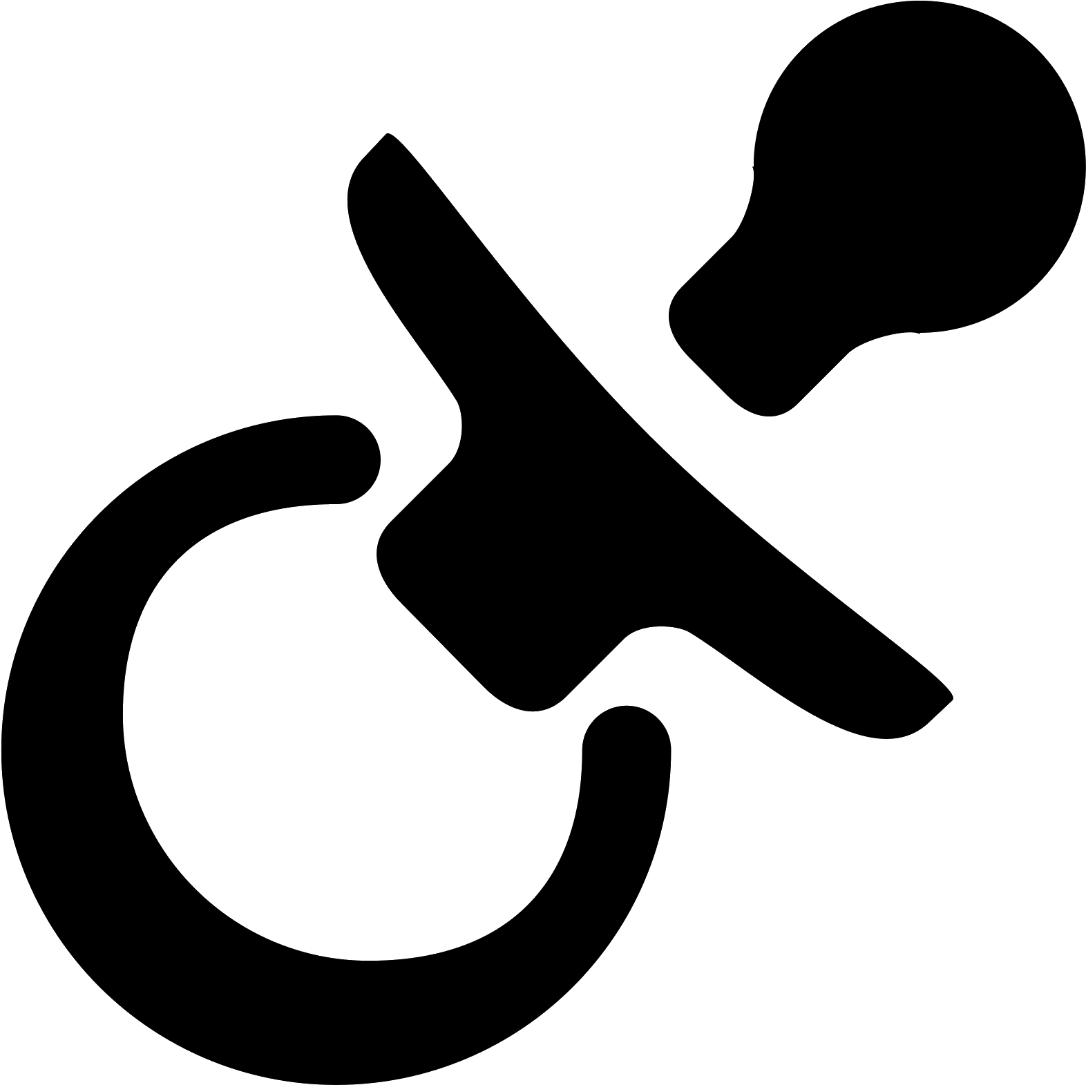 Pacifier Infant Computer Icons Diaper Clip Art - Baby Room Essentials Checklist (1600x1600)