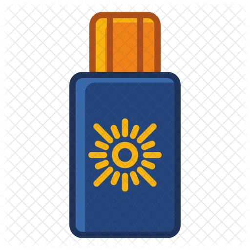 Sunscreen Icon - Beach (512x512)