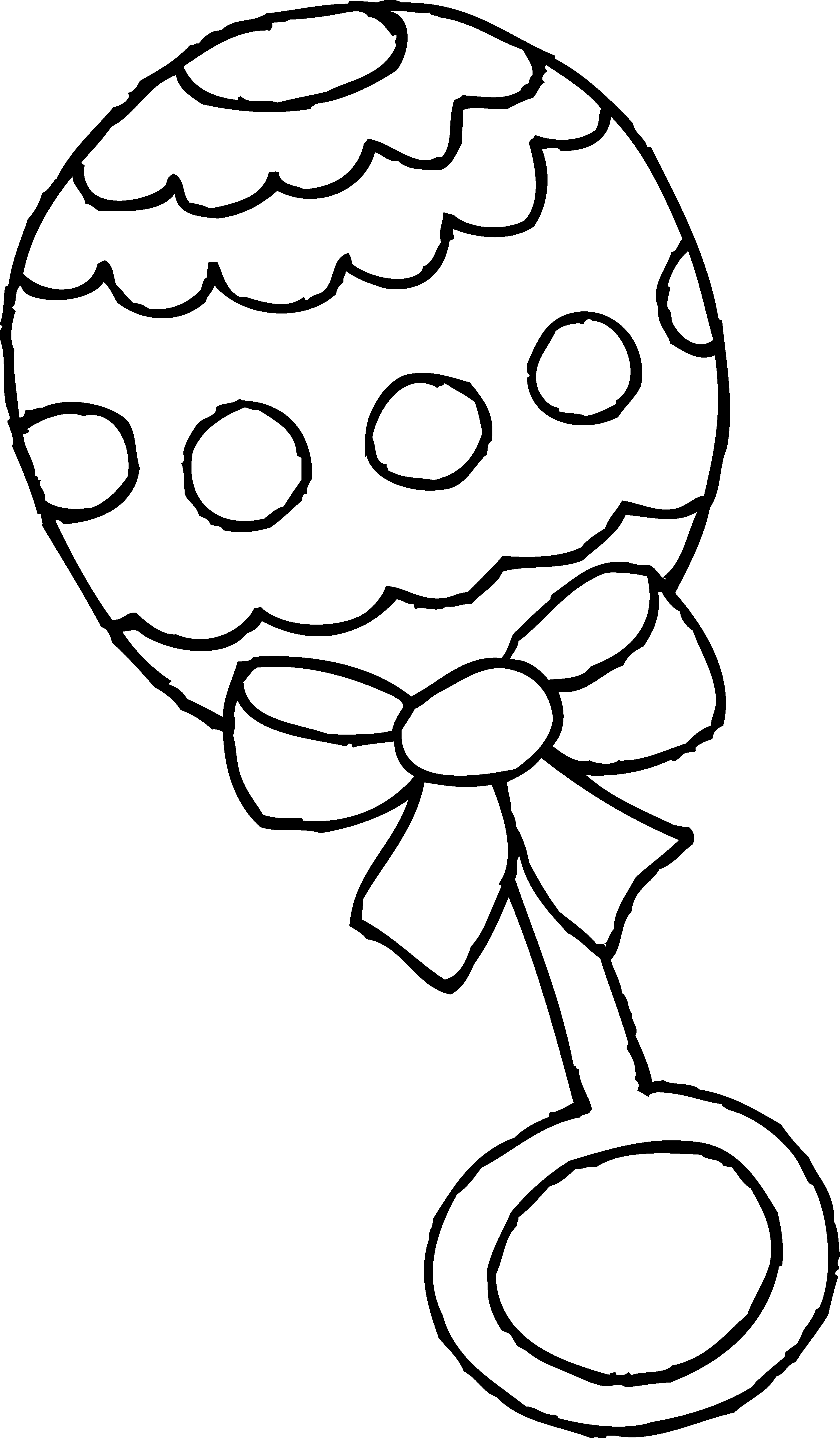 Baby Pacifier Clipart Black And White - Baby Bottle (2803x4798)