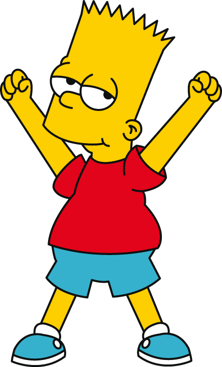 Png Imagenes Transparentes - Bart Simpson (443x731)