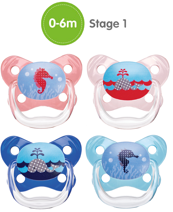 Brown's Prevent Butterfly Orthodontic Pacifiers,stage - Pacifier (658x750)