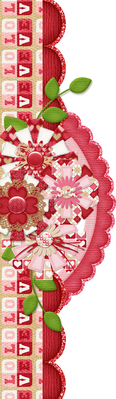 Scrapbooking Tammytags Tt - Cluster Border (468x1600)