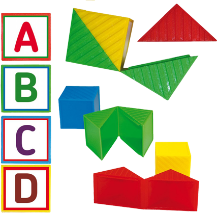 Cubo Sin Fin Letras Mayúsculas - Graphic Design (800x800)