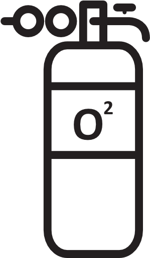 Oxygen Tube Free Icon - Bombona De Oxigeno Para Colorear (512x512)