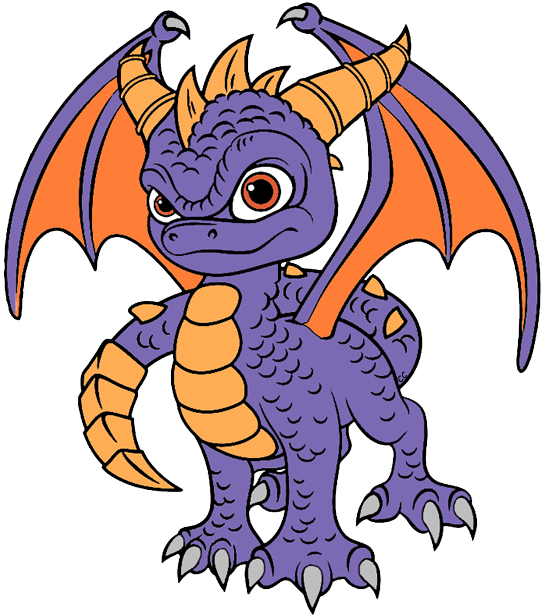 Eruptor Spyro - Drawing (544x616)