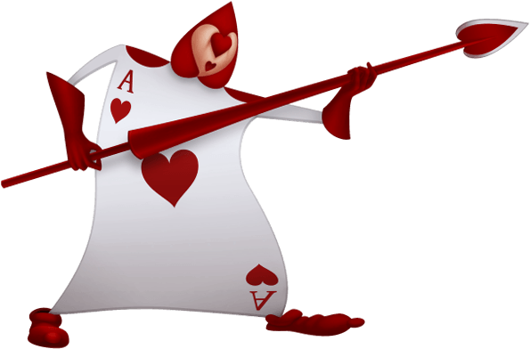 Alice In Wonderland - Alice In Wonderland Card Soldiers (620x425)