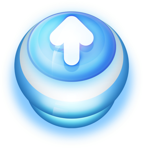 Button Blue Arrow Up Icon - Iconos Ubicacion Azul Marino Png (512x512)