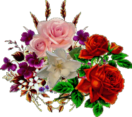 Gracias E Igualmente Os Deseo A Todas La Mamas Un Feliz - Bom Dia Com Flores Gifs (450x400)