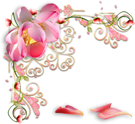 Цветочные Уголки Png - Artificial Flower (500x448)