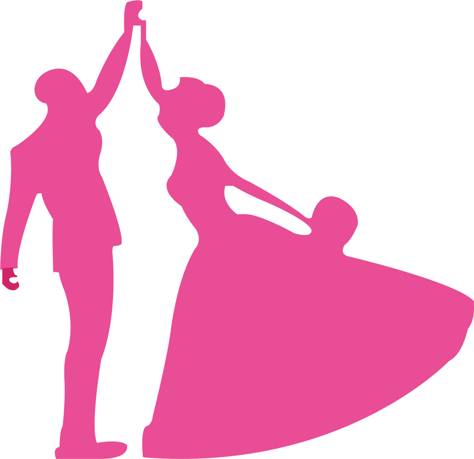 Bridegroom Wedding Clip Art - Free Bride And Groom Svg (4721x2030)