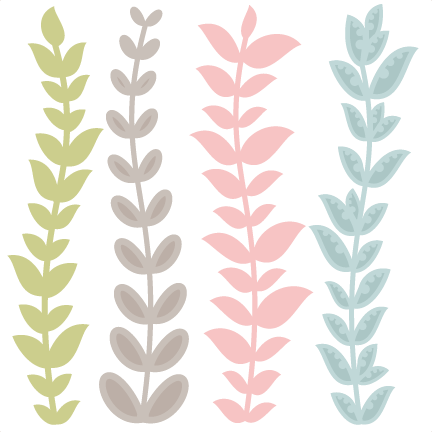 Vine Border Set Svg Cutting Files For Scrapbooking - Free Vine Svg (432x432)