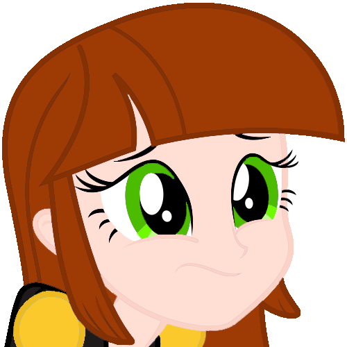 I'm Just Nervous - My Little Pony: Equestria Girls (500x500)