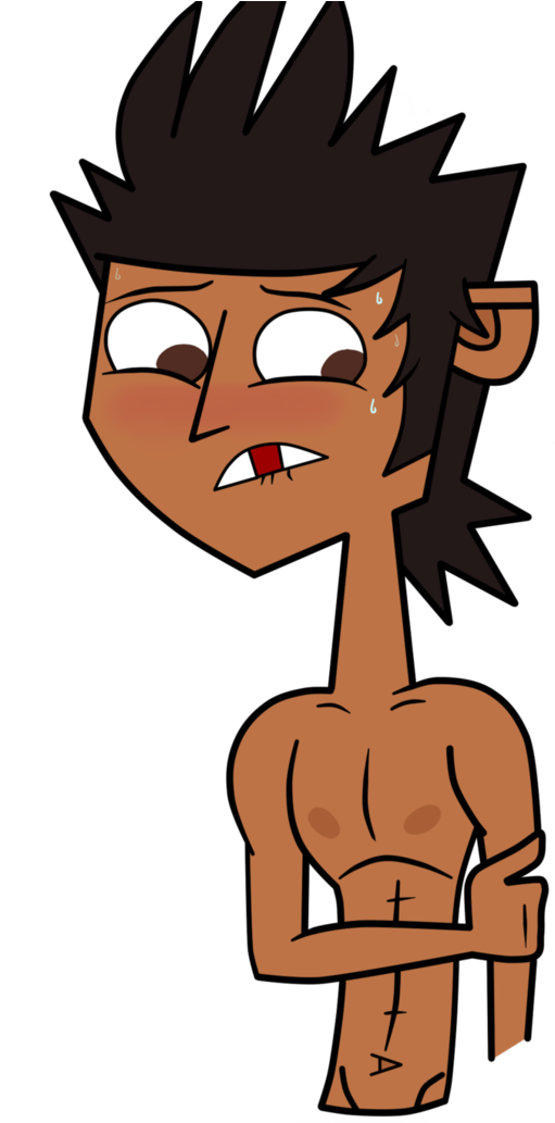 Nervous Mike By Jedijaceon - Total Drama Mike (774x1032)