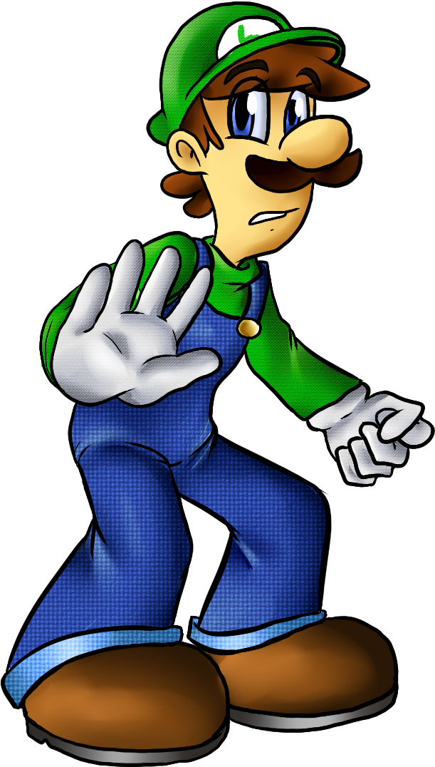 N - V - C Conceptual - Luigi By Chicaaaaa N - V - C - Cartoon (900x1100)