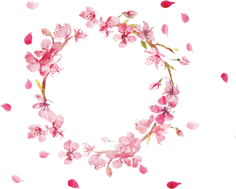 Aesthetics Wreath - Aesthetic Garland - Aesthetic Circle Png (945x945)