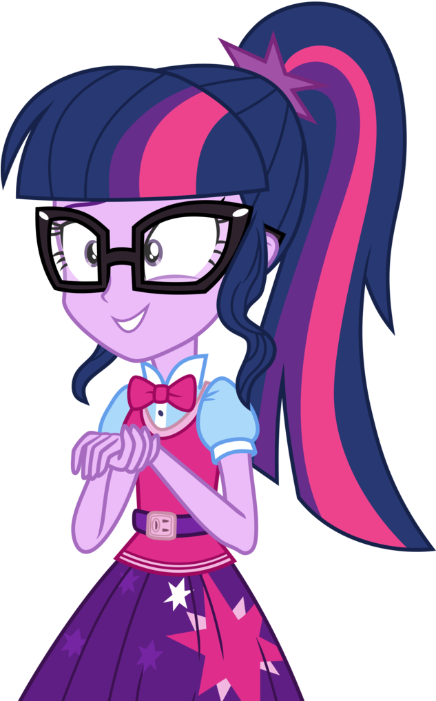 Uponia, Clothes, Equestria Girls, Female, Glasses, - My Little Pony Equestria Girl Twilight Sparkle Namygaga (632x1024)