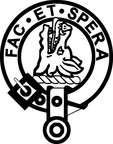 Campbell Of Possil Crest Badge - Albert Campbell Collegiate Institute (380x483)