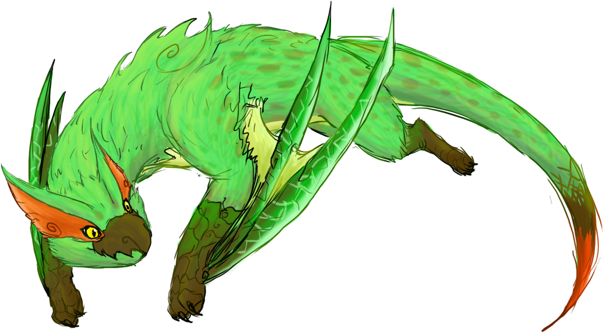 Ask Green Nargacuga • I'm Glad I'm Not The One That - Monster Hunter Stories Green Nargacuga (1200x690)