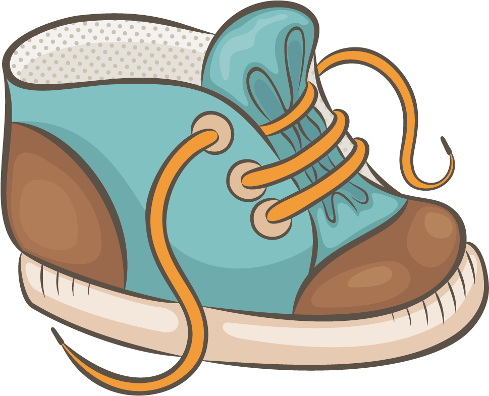 Nike Clipart Child Shoe - รูป วาด รองเท้า เด็ก (1000x1000)