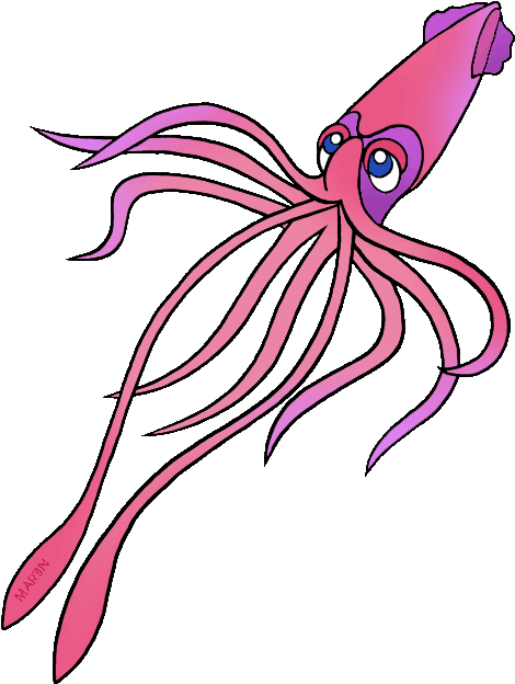 Squid Clip Art Clipartfest - Squid Clip Art Clipartfest (496x648)