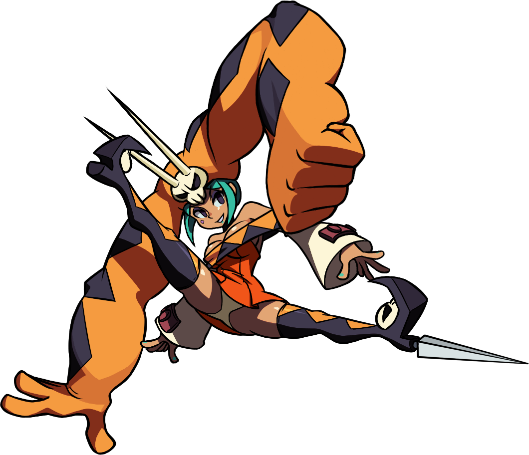 Cerebella/move List - Skullgirls Wiki - Cerebella Move List (1060x912)