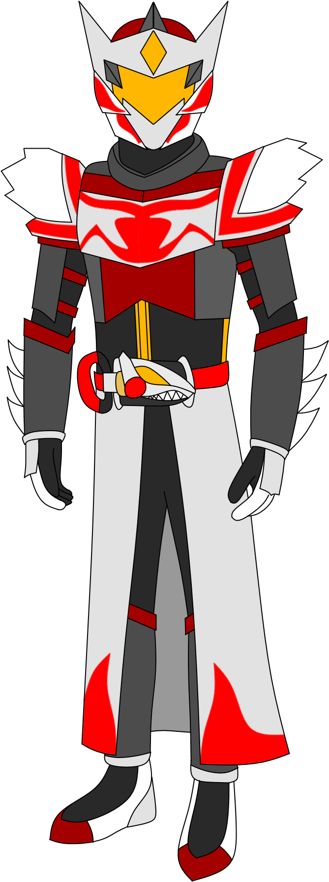 Kamen Rider Grimm Overlord Form By Joinedzero - Rwby Fanfic Kamen Rider (2048x2100)