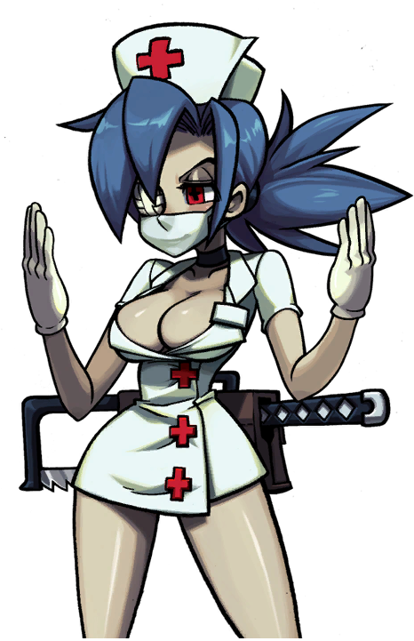 Valentine Threatening - Valentine Nurse (466x721)
