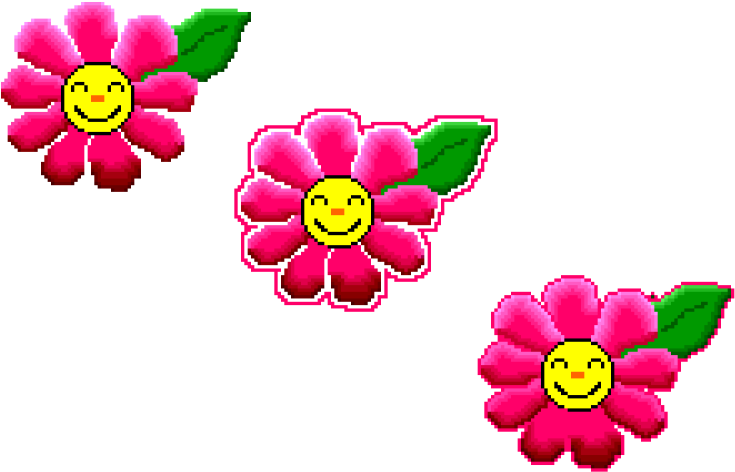 Pin Flower Face Clip Art - Emoticon (800x533)
