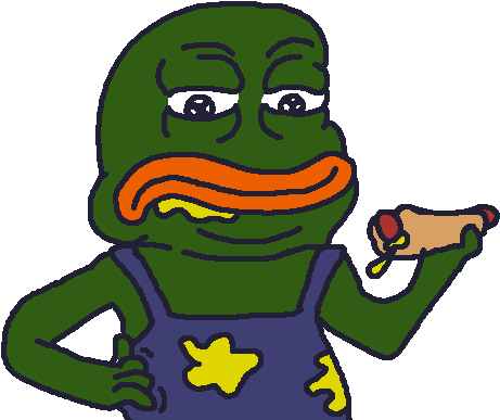 Hotdog Pepe By Rpglord - Chicago Cubs (486x400)