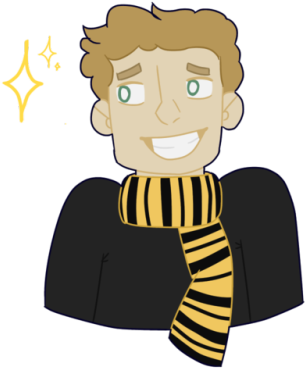 You Can Pry Hufflepuff Evan Hansen From My Cold Dead - Cartoon (500x500)