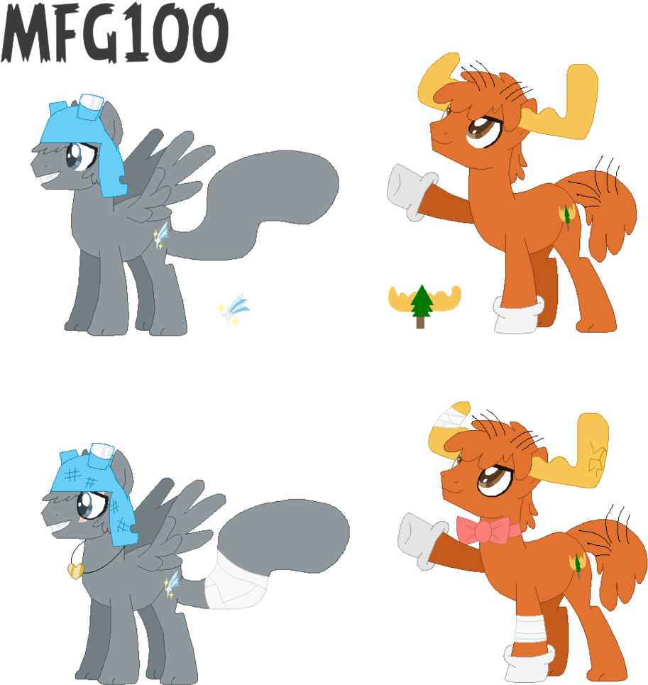 Espyfandoms 34 9 Rocky And Bullwinkle New Style By - Rocky And Bullwinkle Pony (1024x1013)