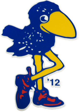 Jayhawk Coloring Page Gallery - 1912 Jayhawk Png (720x540)