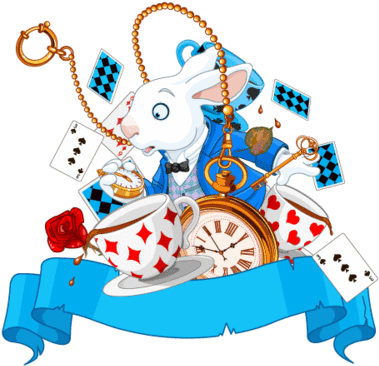 Alice In Wonderland Lookalike Wheelchair Costume Child's - Alice In Wonderland Decorations Shower Curtain Set (480x480)