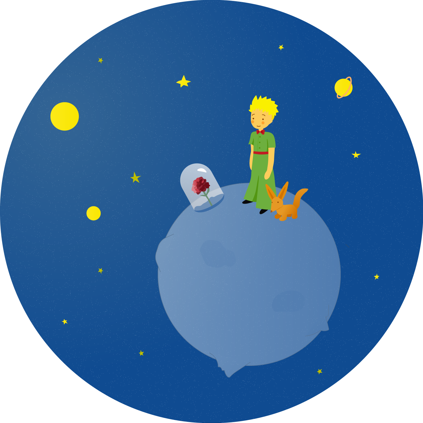 Lepetitprince - Le Petit Prince Png (1400x1400)