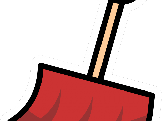 Shovel Clipart Snow Shovel - Clip Art (640x480)