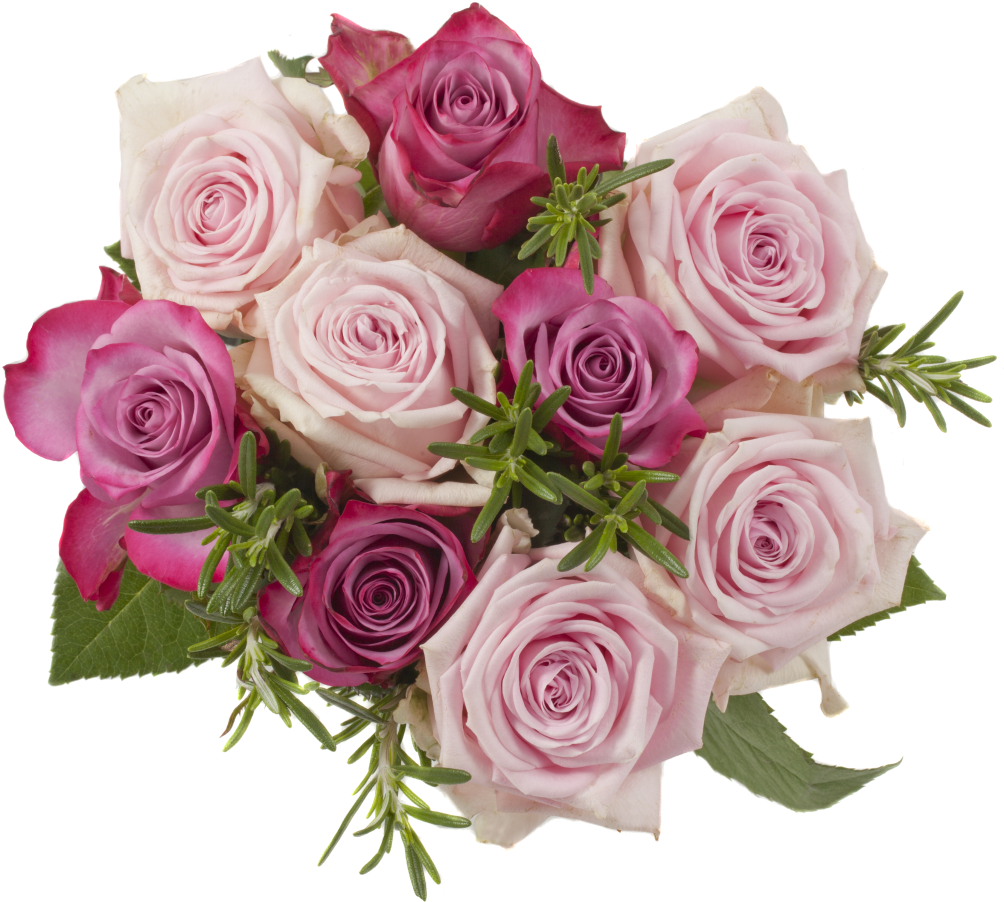 Bouquet Deluxe Pink - Garden Roses (1024x1024)