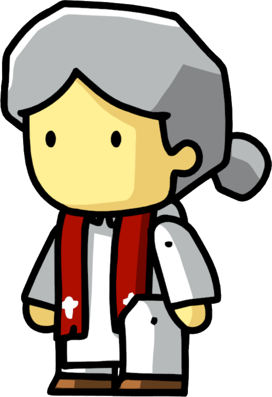 Priest Female - Scribblenauts Priest (544x793)