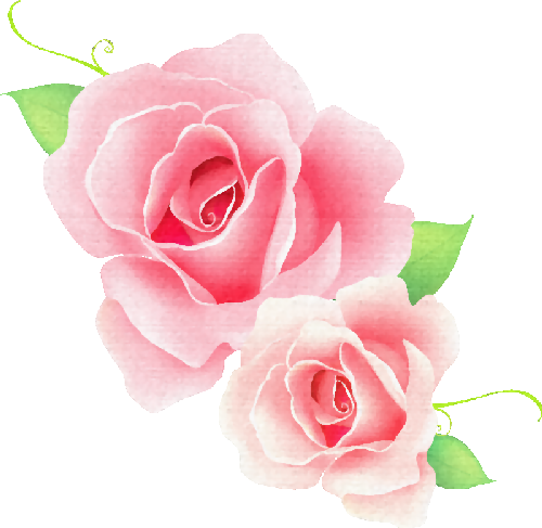Scrap Rosas Vintage - Flower Rose (500x487)