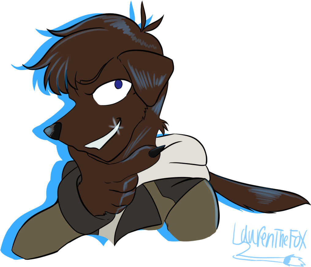 Lance The Labrador Retriever By Laurenthefox - Fan Art (1024x907)