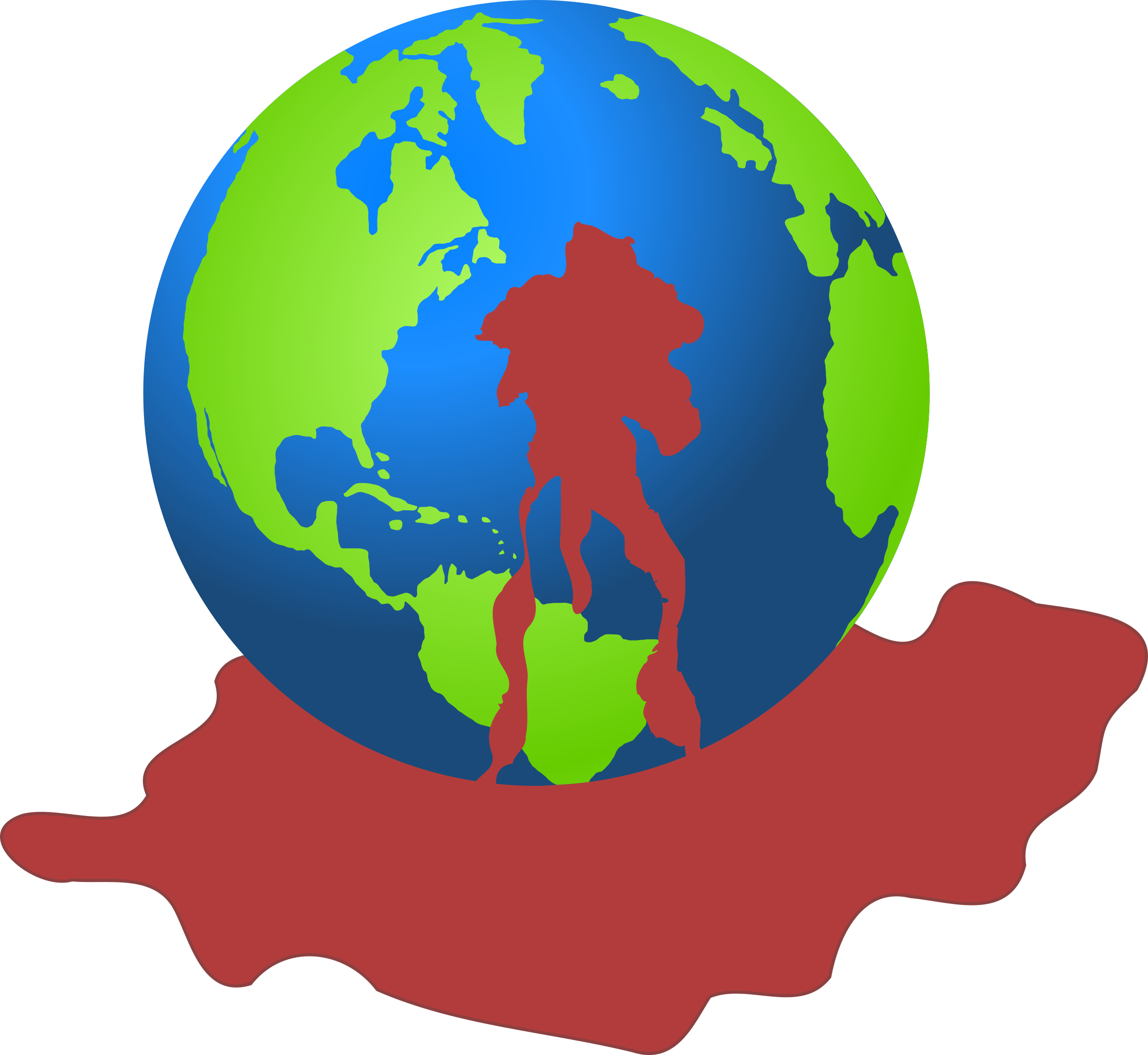 Big Image - Save Earth Logo Png (2400x2207)