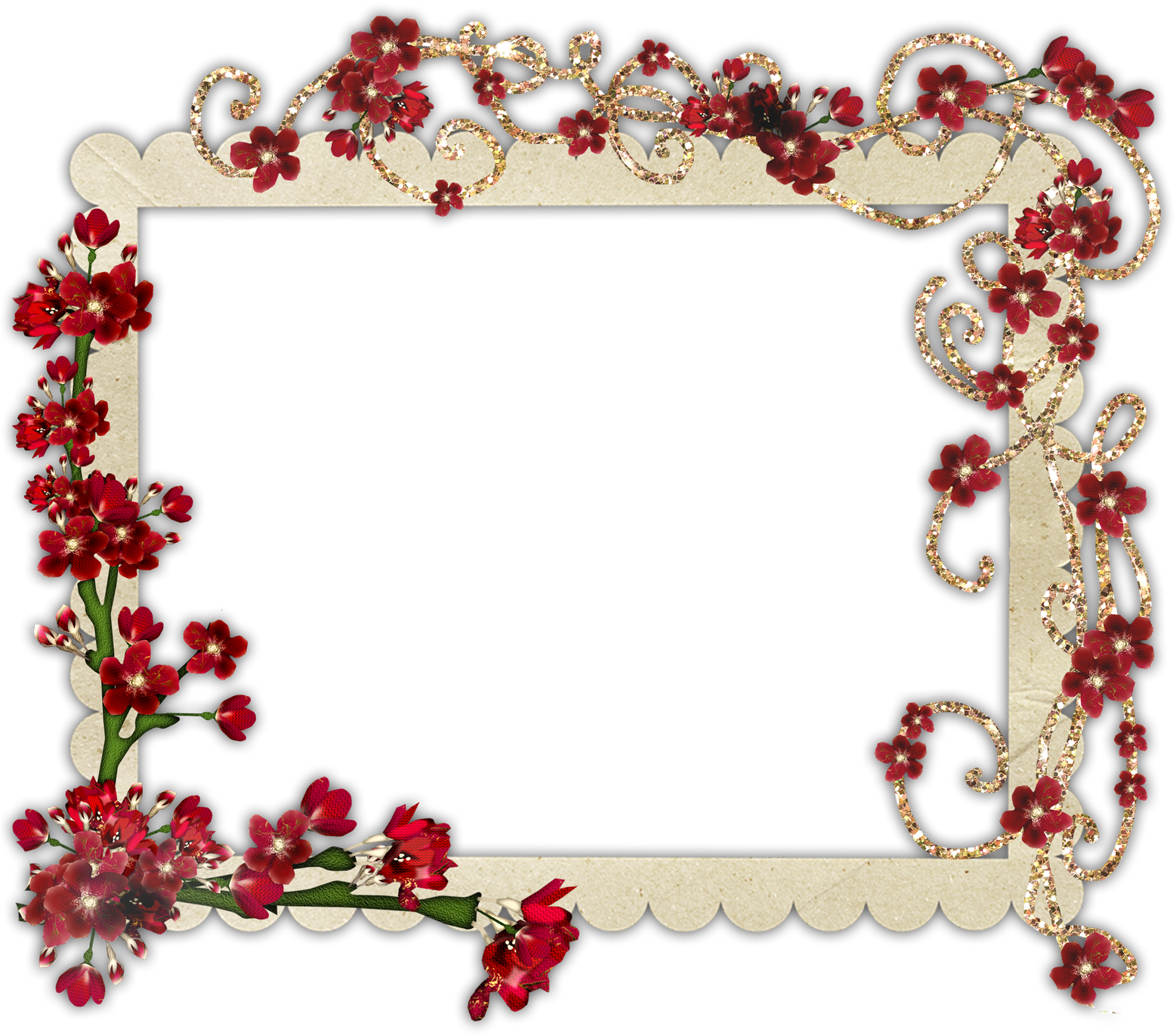 Frames Png - Marco Para Fotos Fiesta Png (1600x1432)