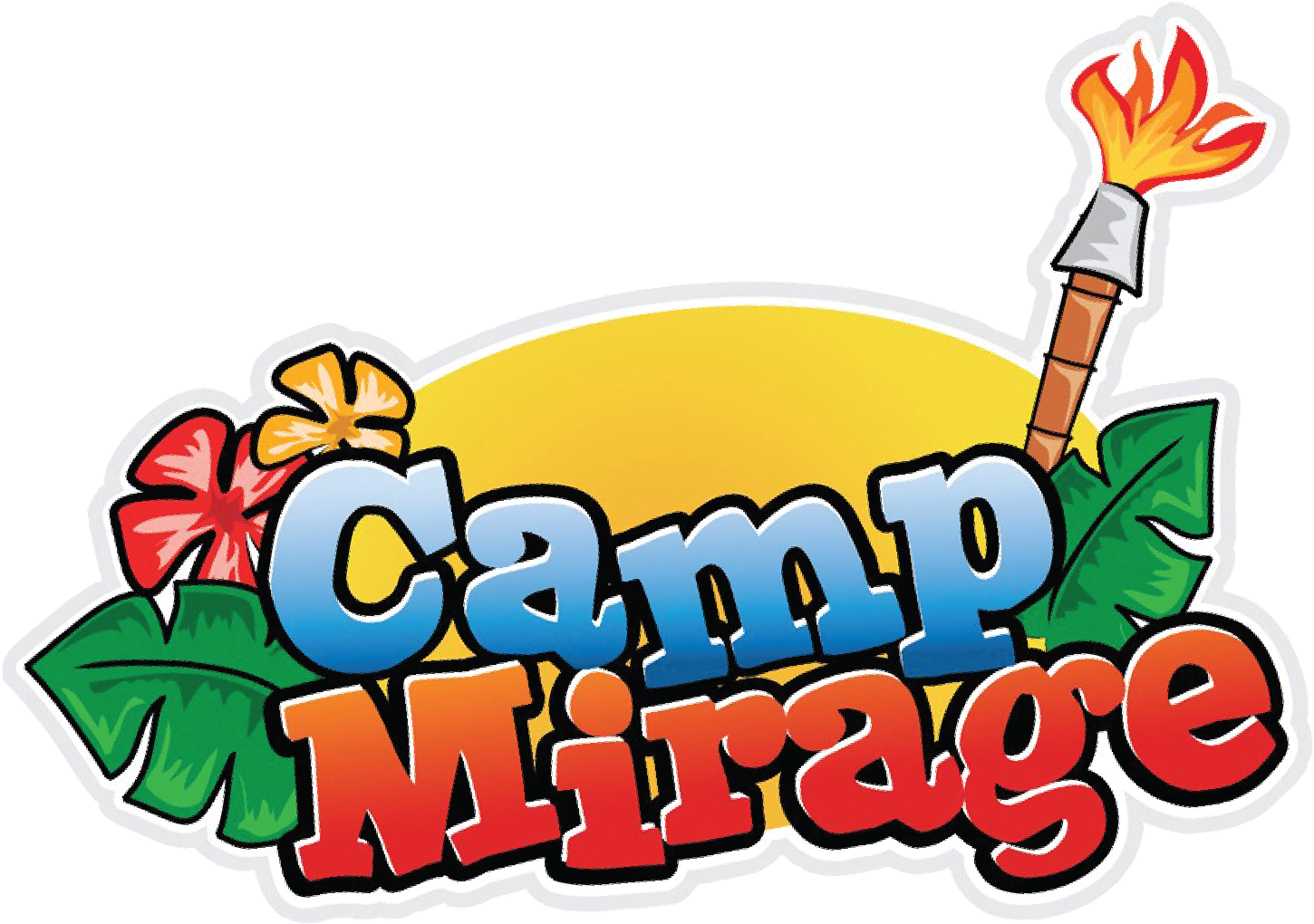 Camp Mirage, Michigan Summer Day Camp - Cartoons Camp Day Logo (1740x1462)